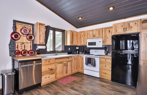 Boulder Junction Cabin | Boulder Lake waterfront home- Kayaks, Canoes and Bike Trail Access