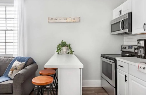 Uptown Historic District Condo | Boutique Artsy Well Lit Retro & Trendy Uptown Tranquility
