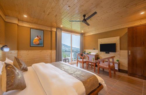 Dharampur Apartment | Boutique Hotels & 3 Bed Rooms Villas I Vacations I Conference I MICE I Family Events I Open Air Terrace I Sky Bonfire I Charvi Retreat by Exotic Stays
