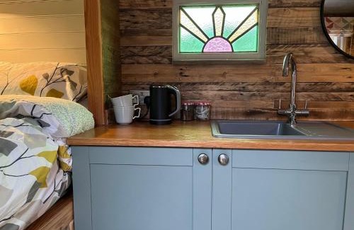 Ottery St Mary Other | Bowhayes Farm - Camping & Glamping - Shepherd's Hut 'Pippin'