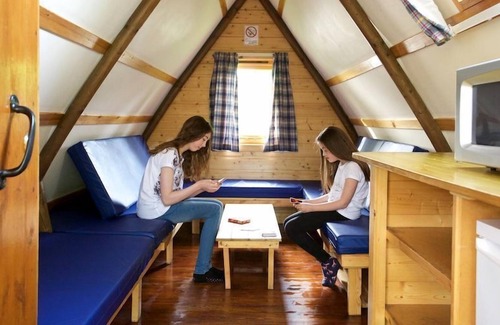 Crieff Cottage | Braidhaugh Wigwams (standard) Sleep up to 4 persons, 2 adults are included