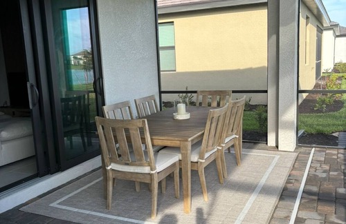 Estero House | Brand New! 4 Bedroom home with a Heated pool in Gated Community