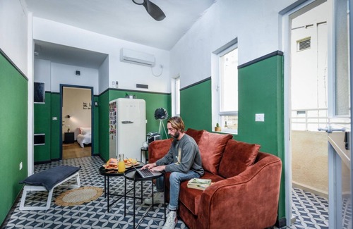 Florentin Apartment | Brand New Bauhaus Living with Balcony and a Roof Top 21