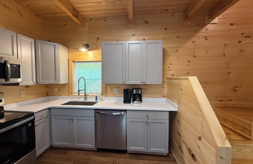 Butler Cabin | Brand new cabin with HOT TUB, Dock & Lake Access