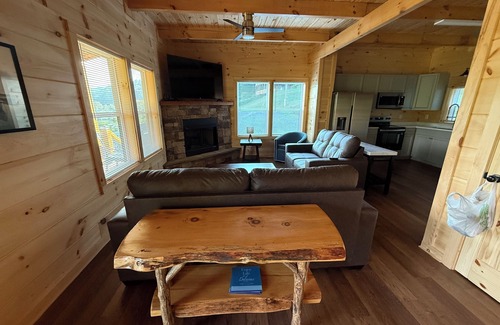 Butler Cabin | Brand new cabin with HOT TUB, Dock & Lake Access