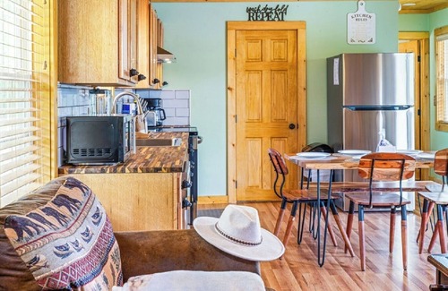 Sevierville Cabin | BRAND NEW! Cozy 2-bedroom Tiny Cabin with no steep roads