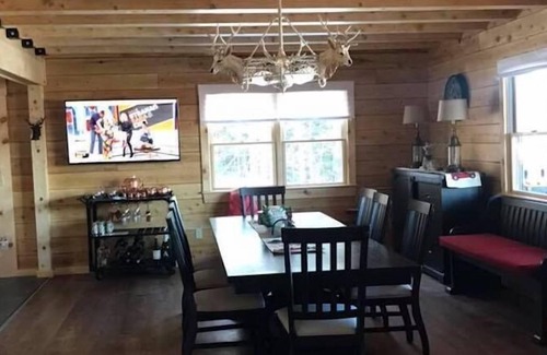 Searsburg Cabin | Brand New Custom Log Cabin In The Green Mtn Forest