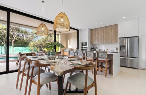 Tamarindo House | Brand New Home at Beach Side Private Ranch with private pool, Concierge Services, Beach club Membership