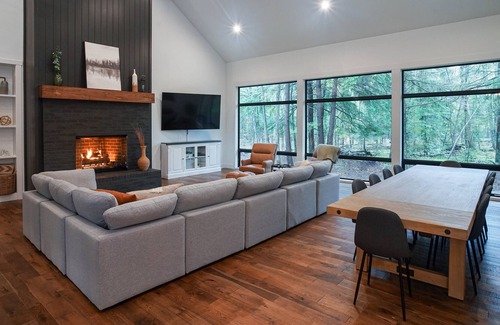 Baileys Harbor Cabin | Brand New, Large Family-Friendly Forest Sanctuary on 9 acres