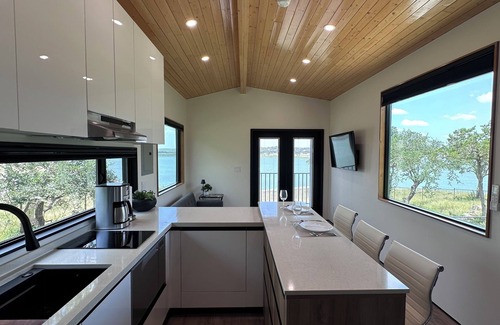 Canyon Lake House | Brand new, modern, one-bedroom tiny home on the waterfront in Canyon Lake