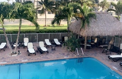 Hillsboro Beach Condo | Brand New Poolside Balcony Level on A1A