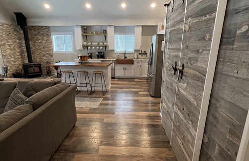 Eaton Center Cabin | Brand New Remodeled Cabin with Wood Stove on 7 Acres
