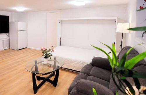 Queens Apartment | Brand New Studio! Stylish w/Laundry! Parking! Main St!