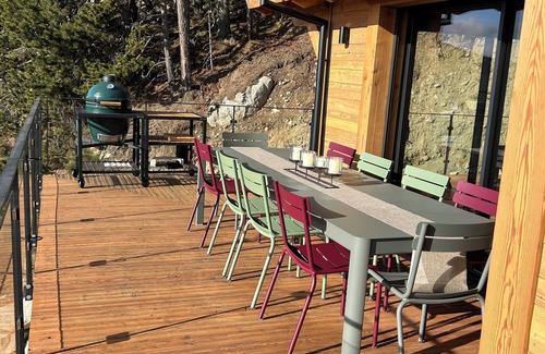 Les Angles Ski Chalet | Brand-new, top-of-the-range chalet with panoramic views (sauna, steam room, billiards)