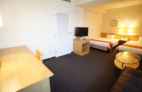 Suminoe Hotel | Breakfast included Corner twin smoking Corner/Osaka Ōsaka