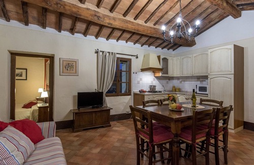 Castellina in Chianti Apartment | Breathtaking View, Typical, Charming with Pool
