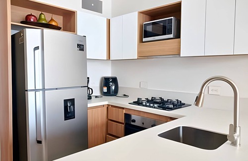 Zona Norte Apartment | Breathtaking view and king bed in Baia Kristal