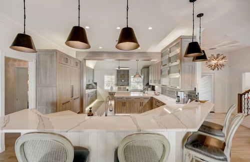 Englewood House | Breathtaking 250' Bayfront home w/private pool