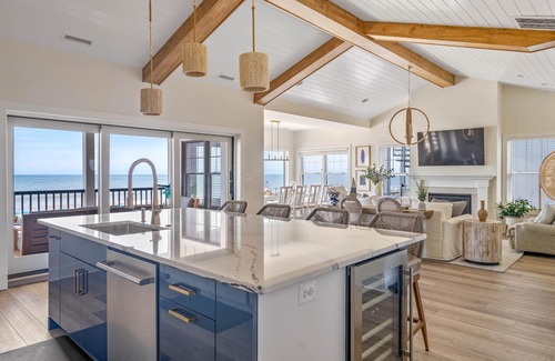 Rehoboth by the Sea House | Breathtaking Beach Front house, Elevator/2master BD steps away from restaurants