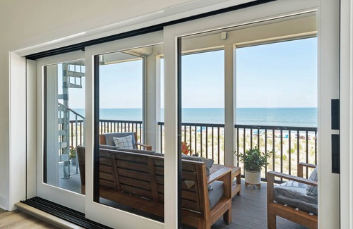 Rehoboth by the Sea House | Breathtaking Beach Front house, Elevator/2master BD steps away from restaurants