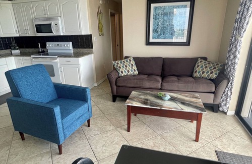Fort Myers Beach Condo | Breathtaking Gulf and Bay views from 12th floor!