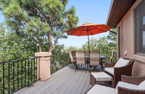 Colorado Springs House | Breathtaking Mountain Views | Hot Tub | Near USAFA