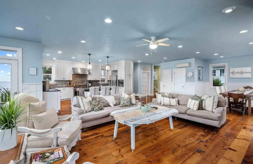 Nelscott House | Breathtaking Ocean Views, Bright and Open Layout, Hot Tub and Decks Overlooking Beach and Waves