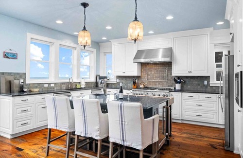 Nelscott House | Breathtaking Ocean Views, Bright and Open Layout, Hot Tub and Decks Overlooking Beach and Waves