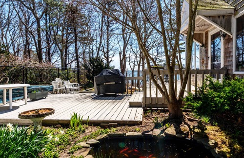 Mashpee House | Breathtaking Views with Private Dock & Pool!