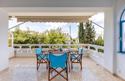 Vouliagmeni Apartment | Breeze One Bedroom Apartment with Balcony by BluPine