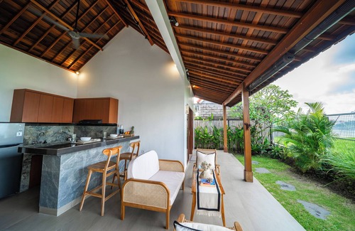 Cemagi Villa | Breezy and quiet 2BR villa with private pool and rice fields view near Canggu