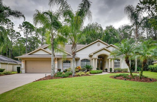 Palm Coast House | Breezy Palm Coast Golf Retreat with Pool and Lanai!