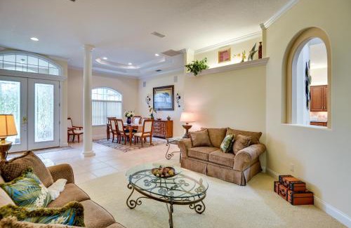 Palm Coast House | Breezy Palm Coast Golf Retreat with Pool and Lanai!