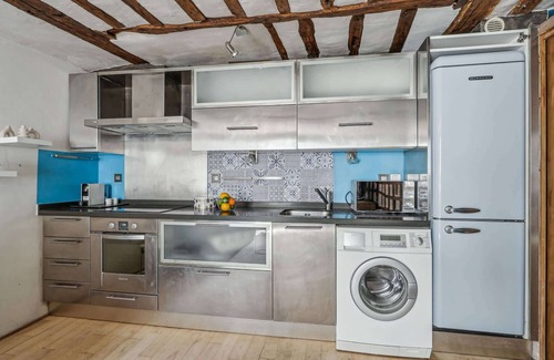 Vivienne Apartment | Bright 1BR - Walk to Louvre - Opera
