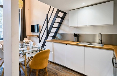 Wazemmes Apartment | Bright 3-bedroom apartment with mezzanine beds