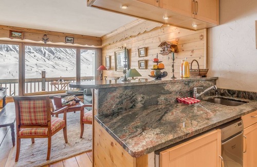 Tignes le Lac Apartment | Bright 3-room apartment - 7 ppl - Balcony, WIFI, Sheets included