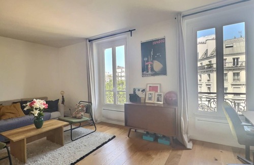 Quartier de la Roquette Apartment | Bright 34 m² ideally located in Paris