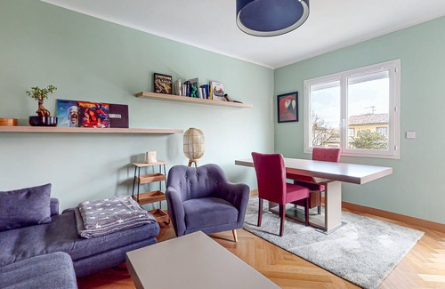 Saint-Simon Apartment | Bright 60m² with 2 terraces in Toulouse