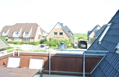St. Peter-Ording Condo | Bright apartment with unique roof terrace