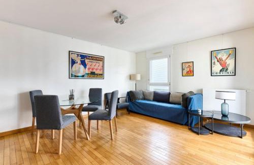 Quartier du Pont-de-Flandre House | Bright apartment paris 19-metro 7