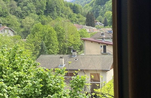 Allevard Apartment | Bright apartment with lovely view for 1 to 6 people