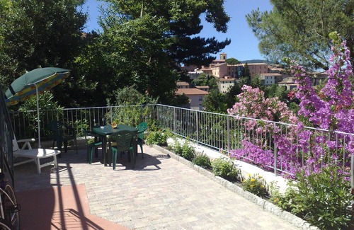 Gavorrano Apartment | Bright apartment with beautiful sea view and 50 m2 rooftop terrace,