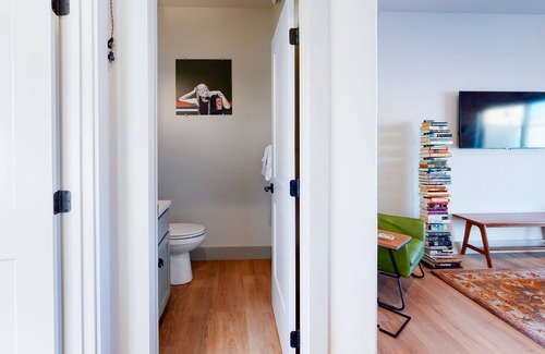 Grand Elk Ranch House | Bright & beautiful modern townhome with fireplace, balcony & walkable locale