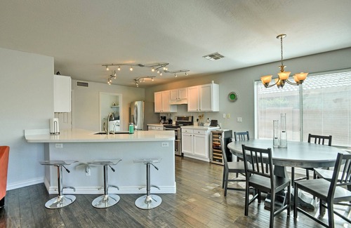Desert View Village House | Bright Central Phoenix Luxury Home w/Grill & Patio