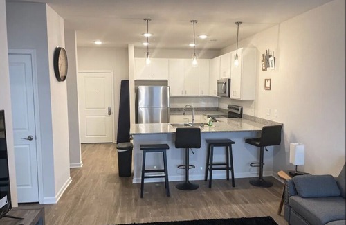 Lansing Apartment | Bright Comfy Getaway close to MSU