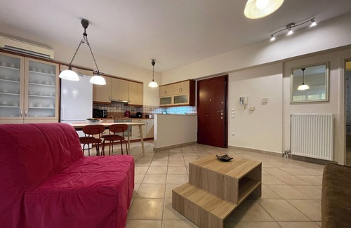 Ampelokipoi Apartment | Bright&Cozy 2-Bedroom Flat in Central Athens|Walk to Metro|Quiet&Fully Equipped
