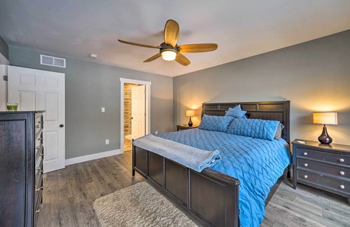 Ludington House | Bright Ludington Home < 1 Mi to Hamlin Lake