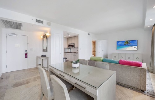 South Beach Condo | Bright Luxury Condo, Beach Access & Ocean Views!