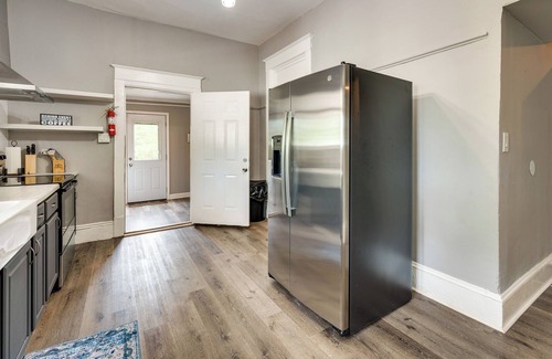 Macon House | Bright Macon Home w/ Wraparound Deck!