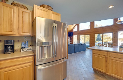 Minong House | Bright Minong Vacation Rental on Little Sand Lake!